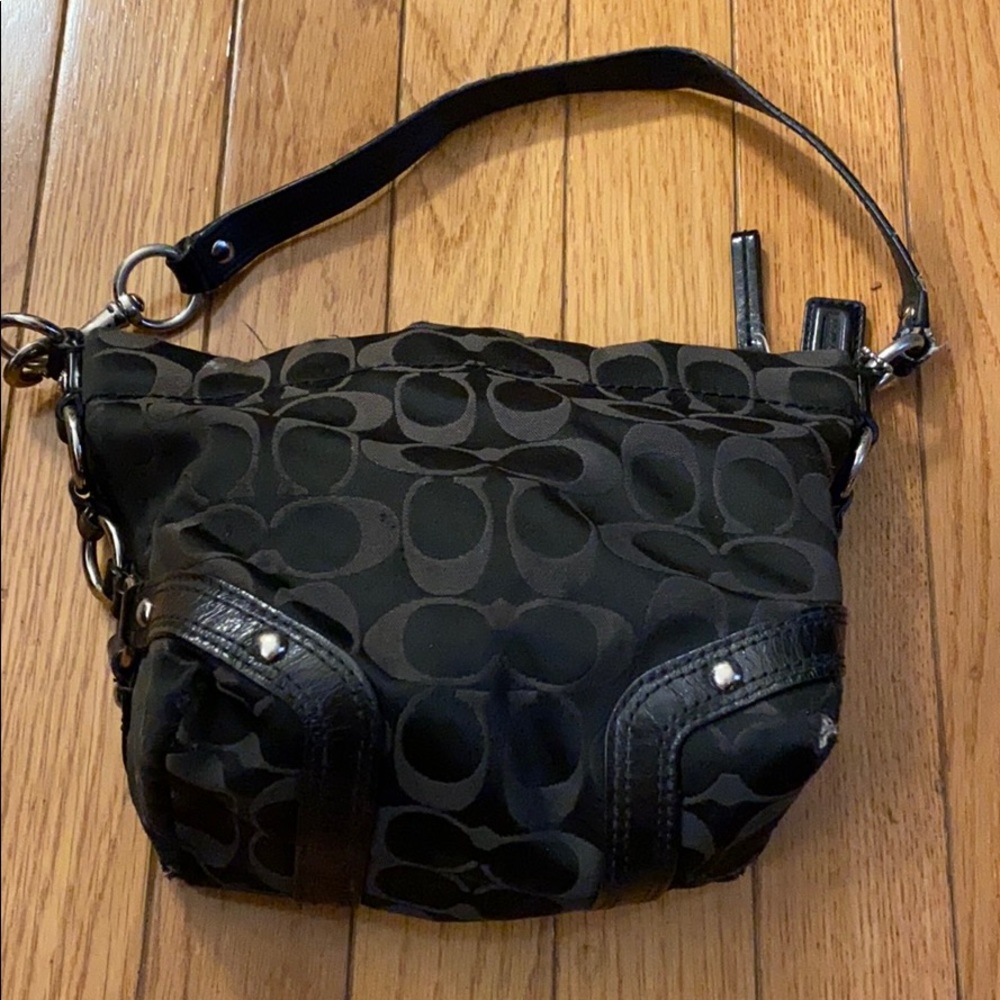 Authentic Black Coach Purse